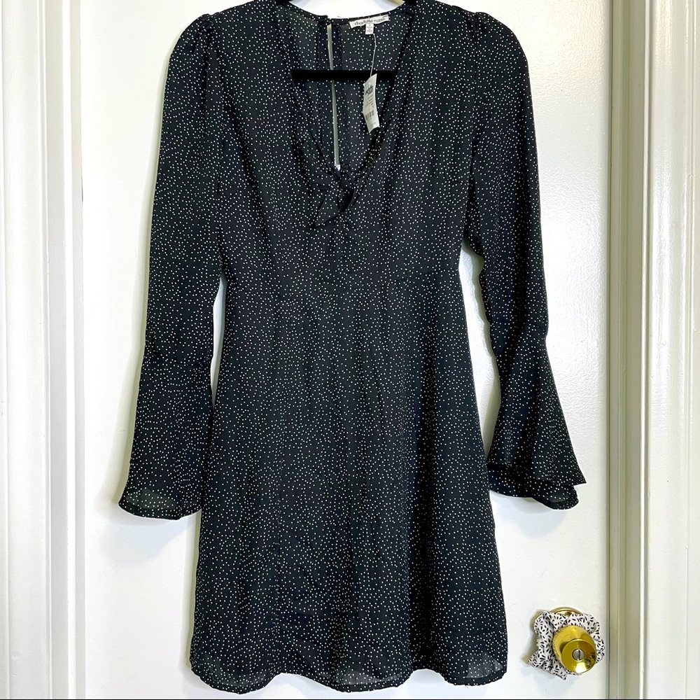 Charlotte Russe small polka dot skater dress